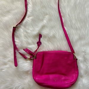 Fossil Hot Pink Crossbody Handbag -